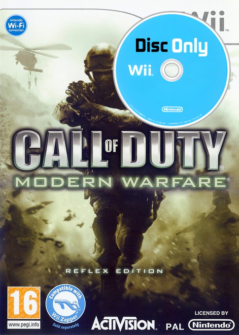 Call of Duty: Modern Warfare - Reflex Edition - Disc Only - Wii Games