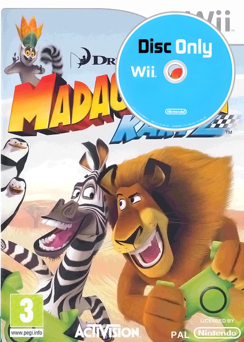 DreamWorks Madagascar Kartz - Disc Only Kaufen | Wii Games