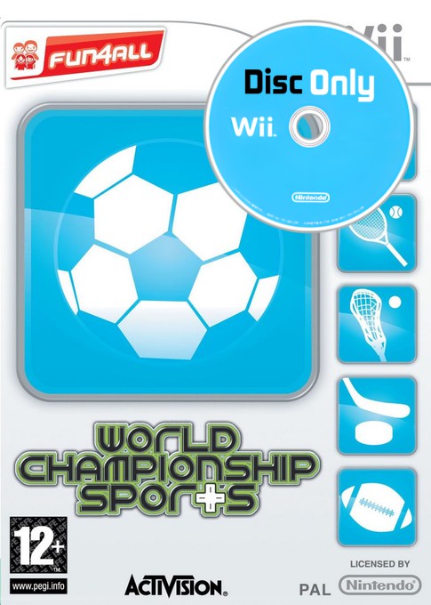 World Championship Sports - Disc Only - Wii Games