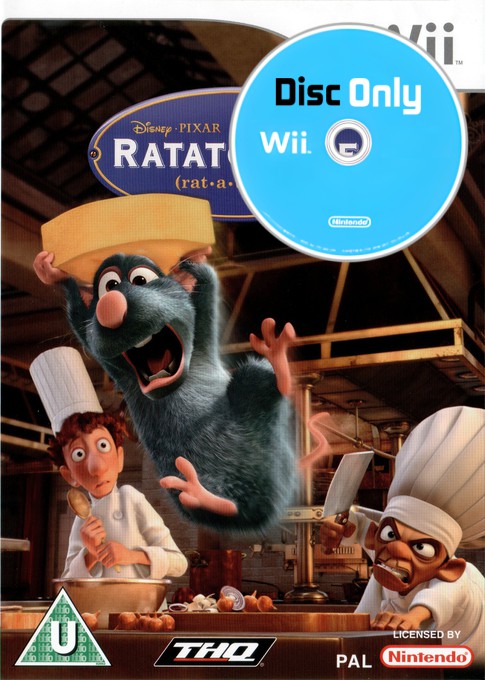 Disney Pixar Ratatouille - Disc Only - Wii Games