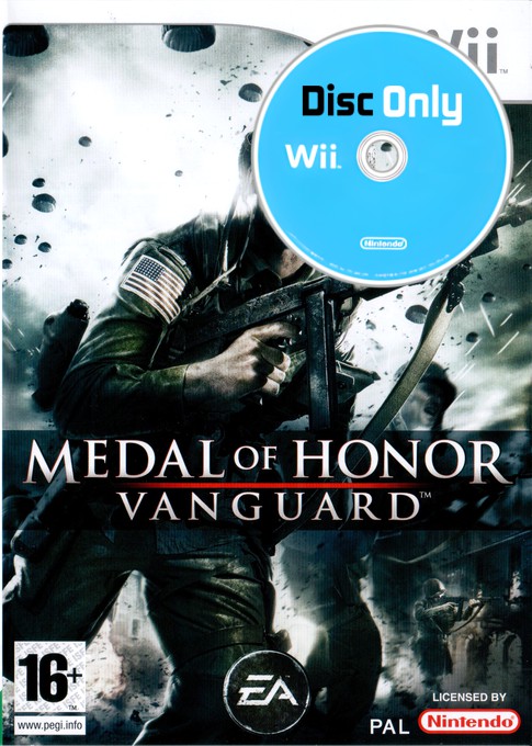 Medal of Honor: Vanguard - Disc Only - Wii Games