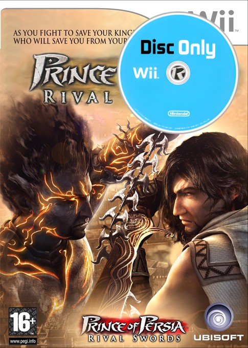 Prince of Persia: Rival Swords - Disc Only - Wii Games