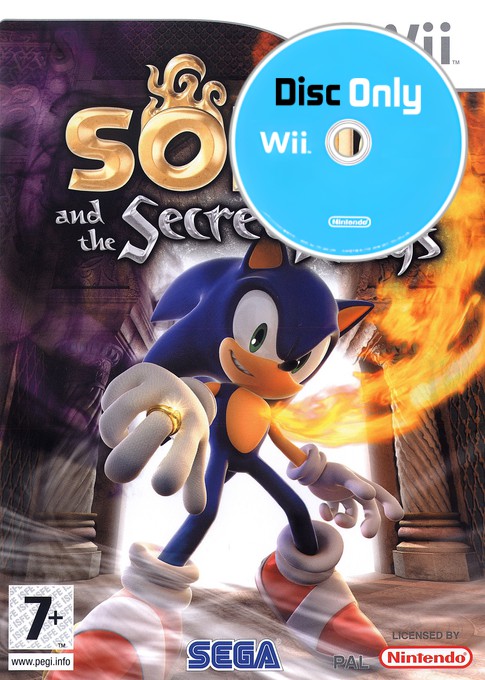 Sonic and the Secret Rings - Disc Only - Wii Games