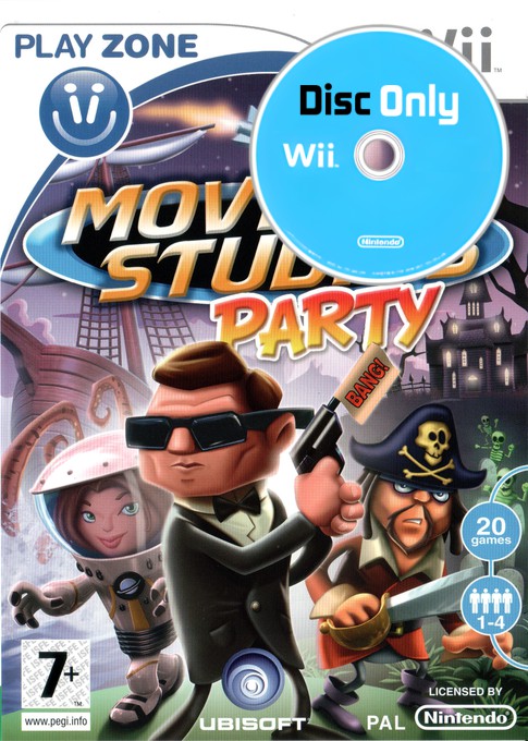 Movie Studios Party - Disc Only - Wii Games