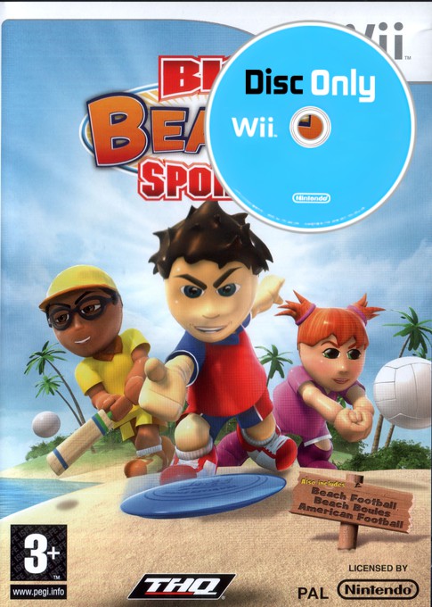 Big Beach Sports - Disc Only - Wii Games