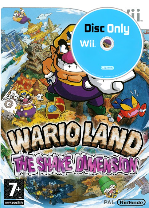 Wario Land: The Shake Dimension - Disc Only - Wii Games