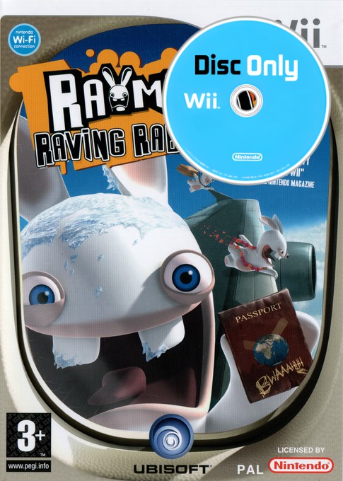 Rayman Raving Rabbids 2 - Disc Only - Wii Games