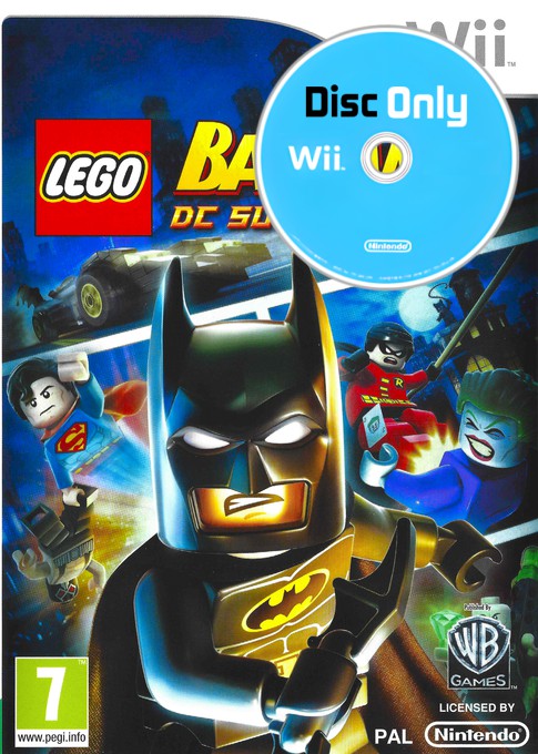 LEGO Batman 2: DC Super Heroes - Disc Only - Wii Games