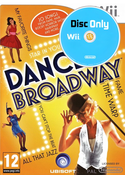 Dance on Broadway - Disc Only - Wii Games