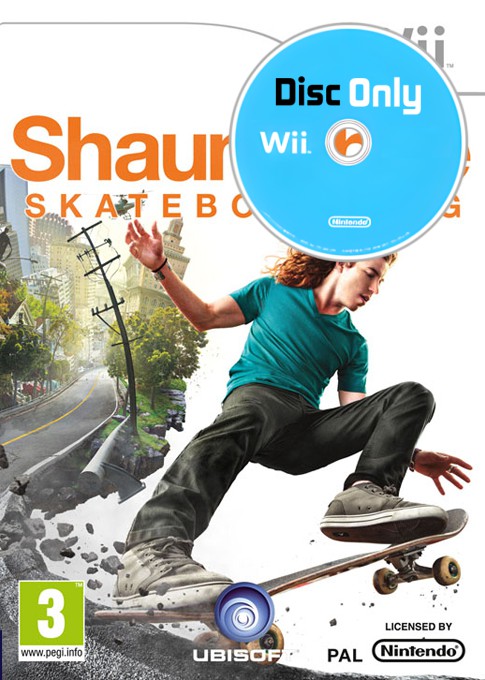 Shaun White Skateboarding - Disc Only - Wii Games