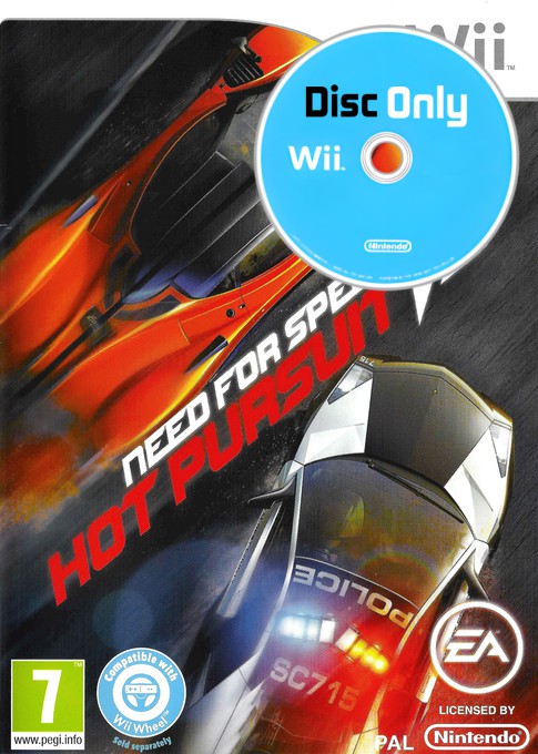 Need for Speed: Hot Pursuit - Disc Only - Wii Games