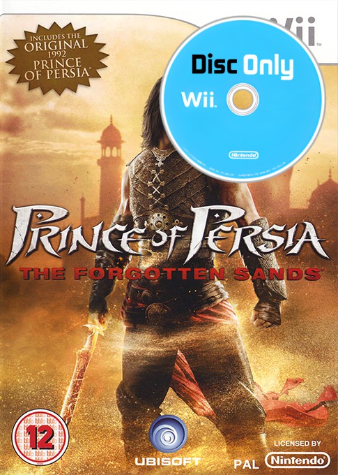 Prince of Persia: The Forgotten Sands - Disc Only - Wii Games