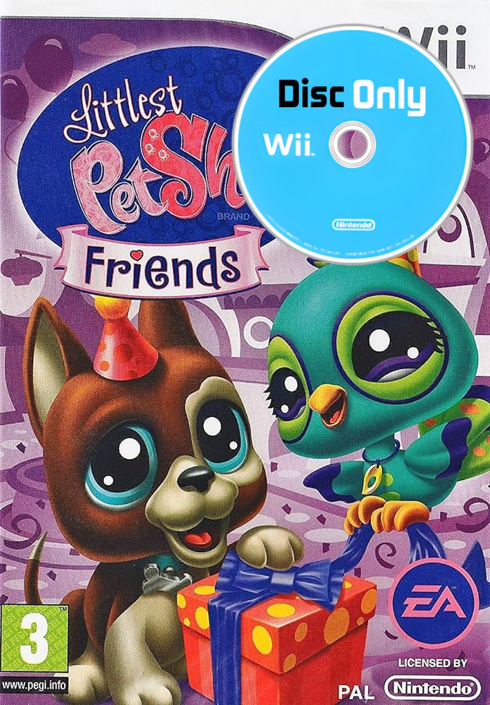 Littlest Pet Shop: Friends - Disc Only - Wii Games