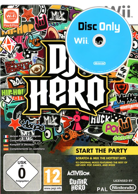 DJ Hero - Disc Only Kaufen | Wii Games
