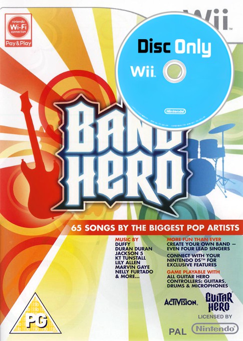 Band Hero - Disc Only - Wii Games