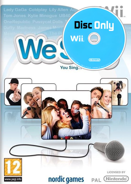 We Sing - Disc Only - Wii Games
