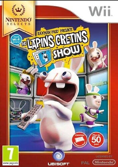 Rayman Prod Presente The Lapins Cretins Show (Nintendo Selects) - Wii Games