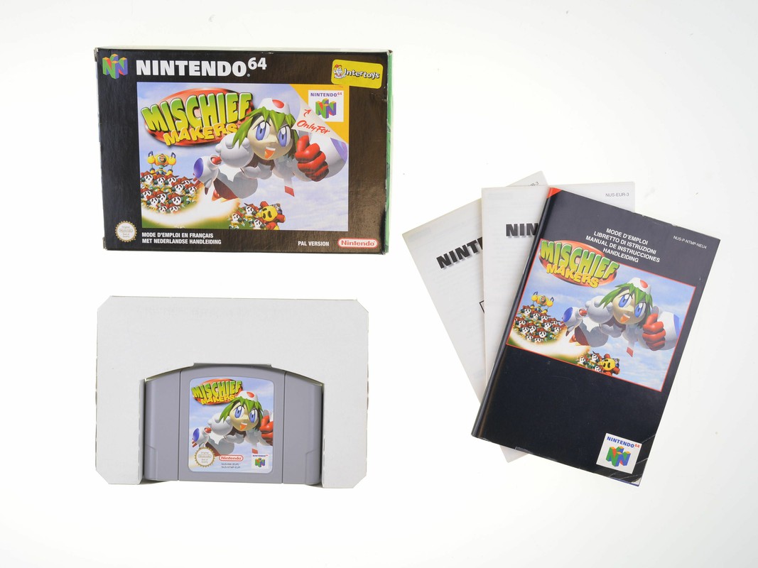 Mischief Makers - Nintendo 64 Games [Complete]