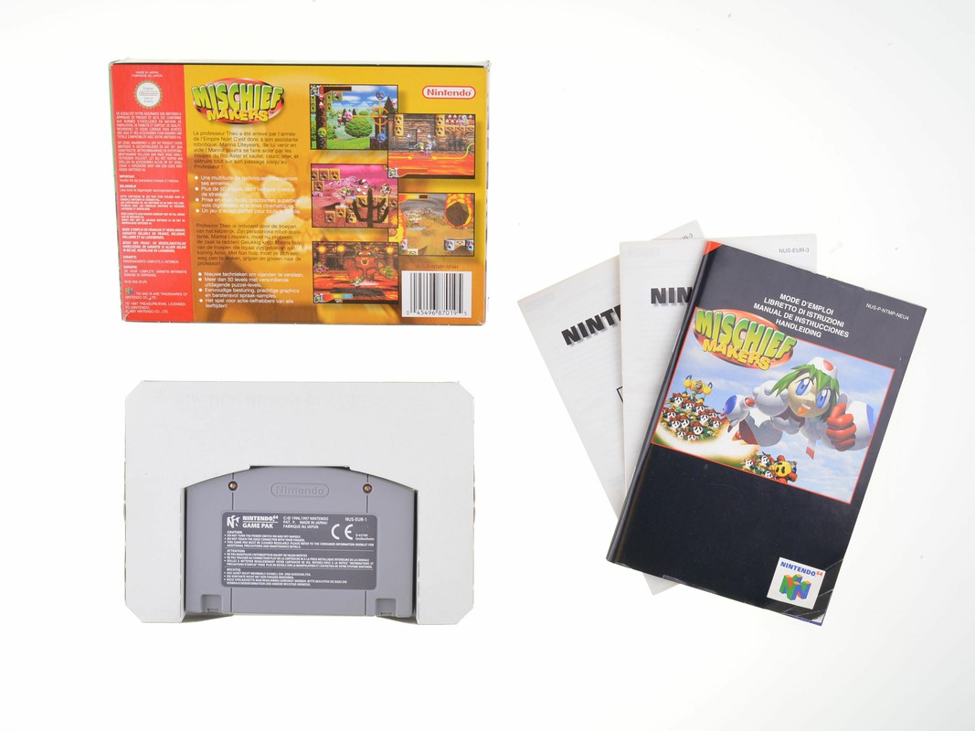 Mischief Makers - Nintendo 64 Games [Complete] - 2