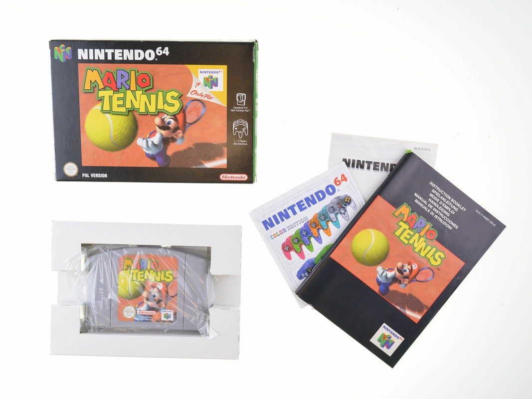 Mario Tennis - Nintendo 64 Games [Complete]