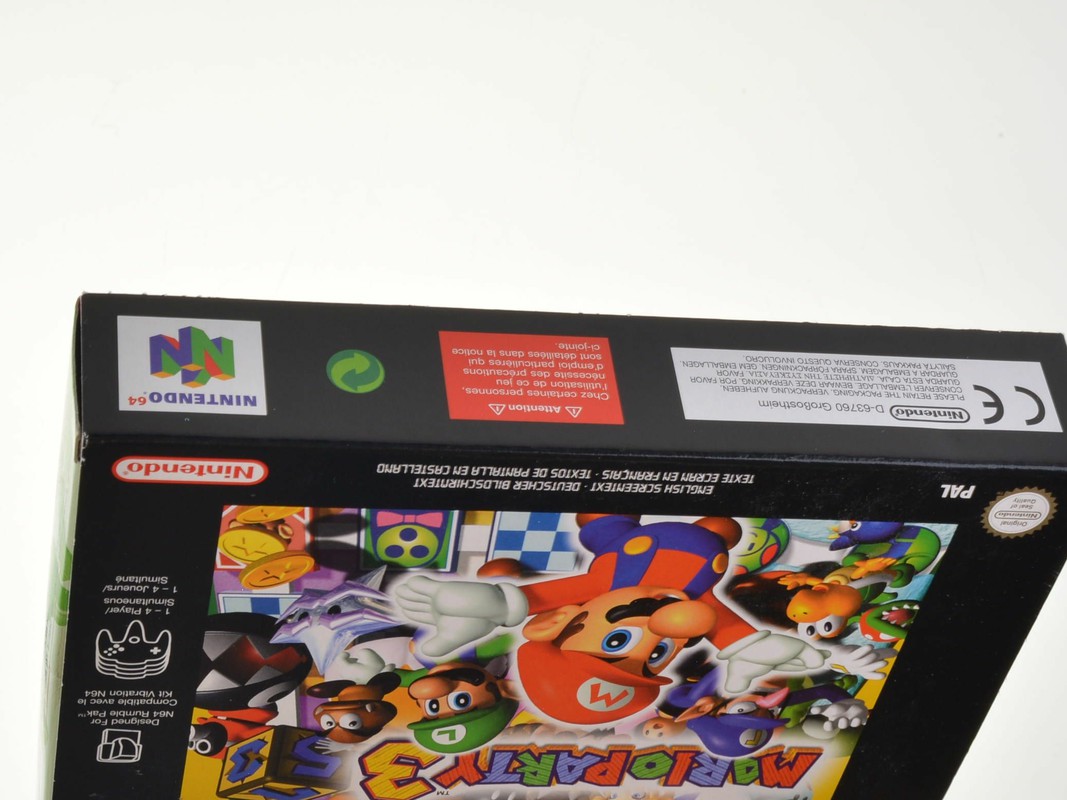 Mario Party 3 - Nintendo 64 Games [Complete] - 2