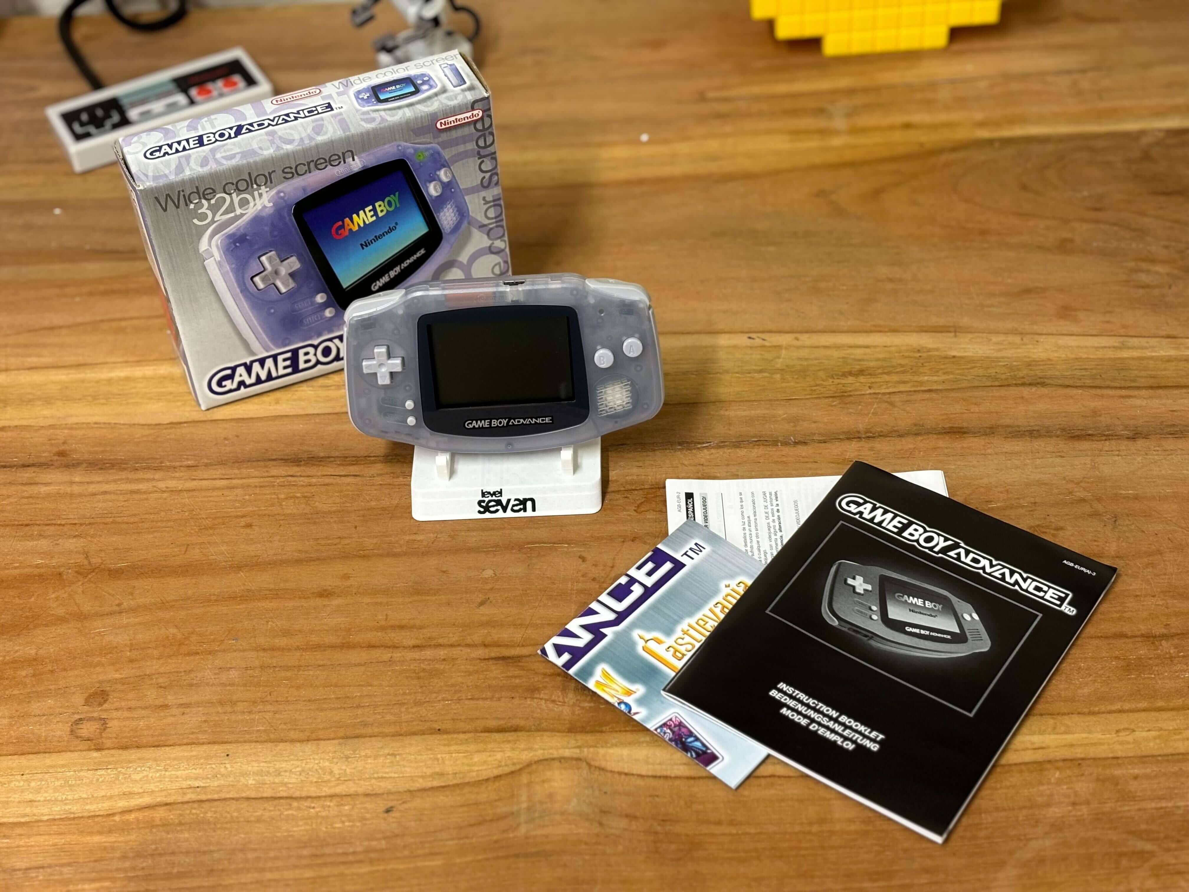 Gameboy Advance Transparent Blue [Complete] - Gameboy Advance Hardware - 5