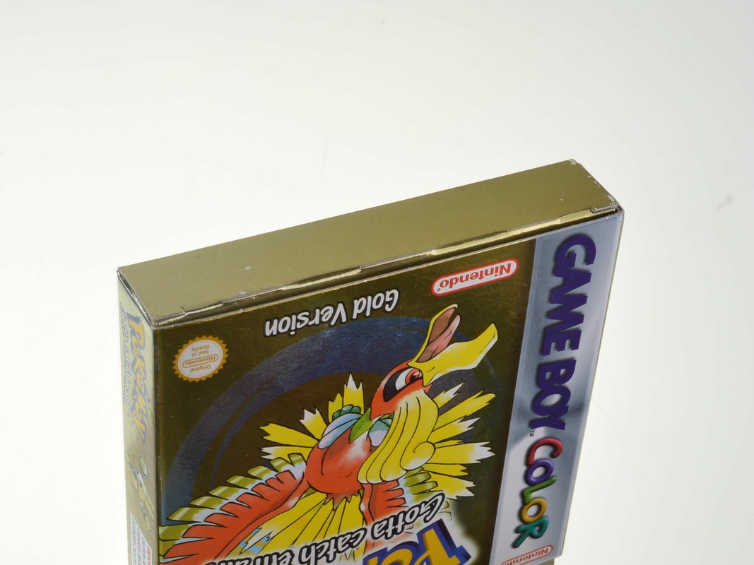 Pokemon Gold - Gameboy Color Games [Complete] - 2