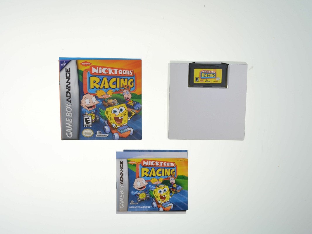 Nicktoons Racing - Gameboy Advance Games [Complete]