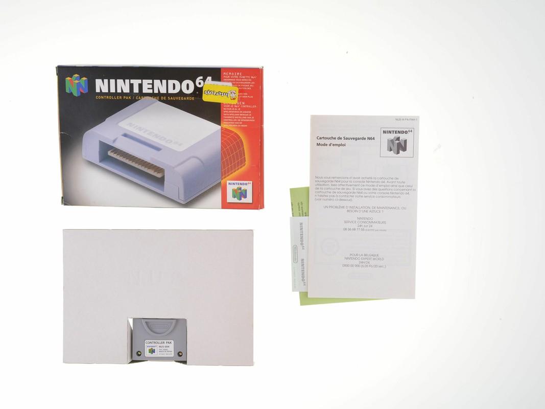 Originele Nintendo 64 Memory Card (Controller Pack) [Complete] Kopen | Nintendo 64 Hardware