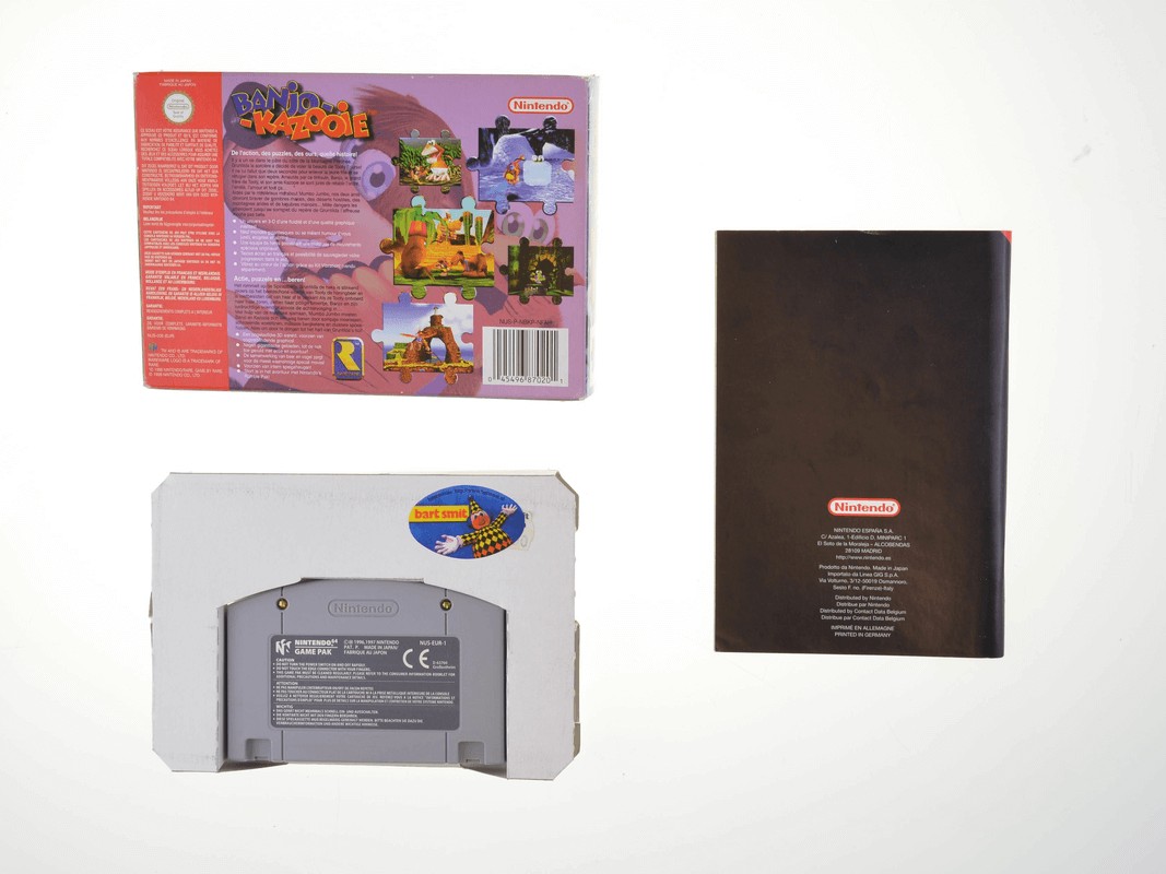 Banjo Kazooie - Nintendo 64 Games [Complete] - 2