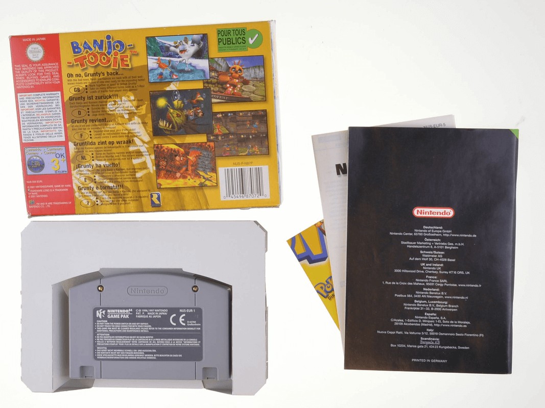 Banjo Tooie - Nintendo 64 Games [Complete] - 2