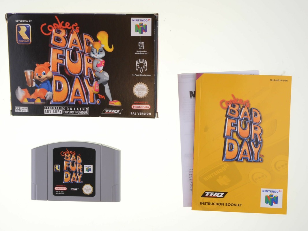 Conker's Bad Fur Day - Nintendo 64 Games [Complete]
