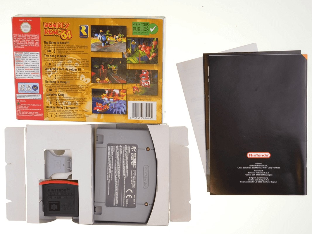 Donkey Kong 64 - Nintendo 64 Games [Complete] - 3