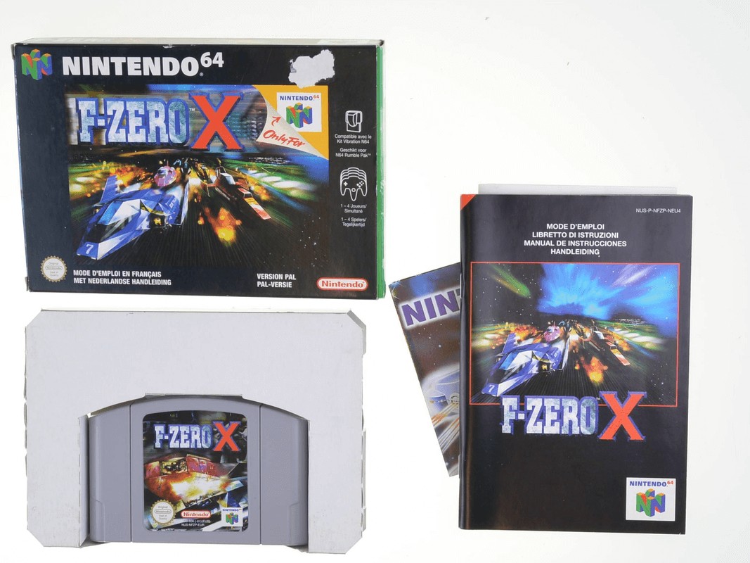 F-Zero X - Nintendo 64 Games [Complete]