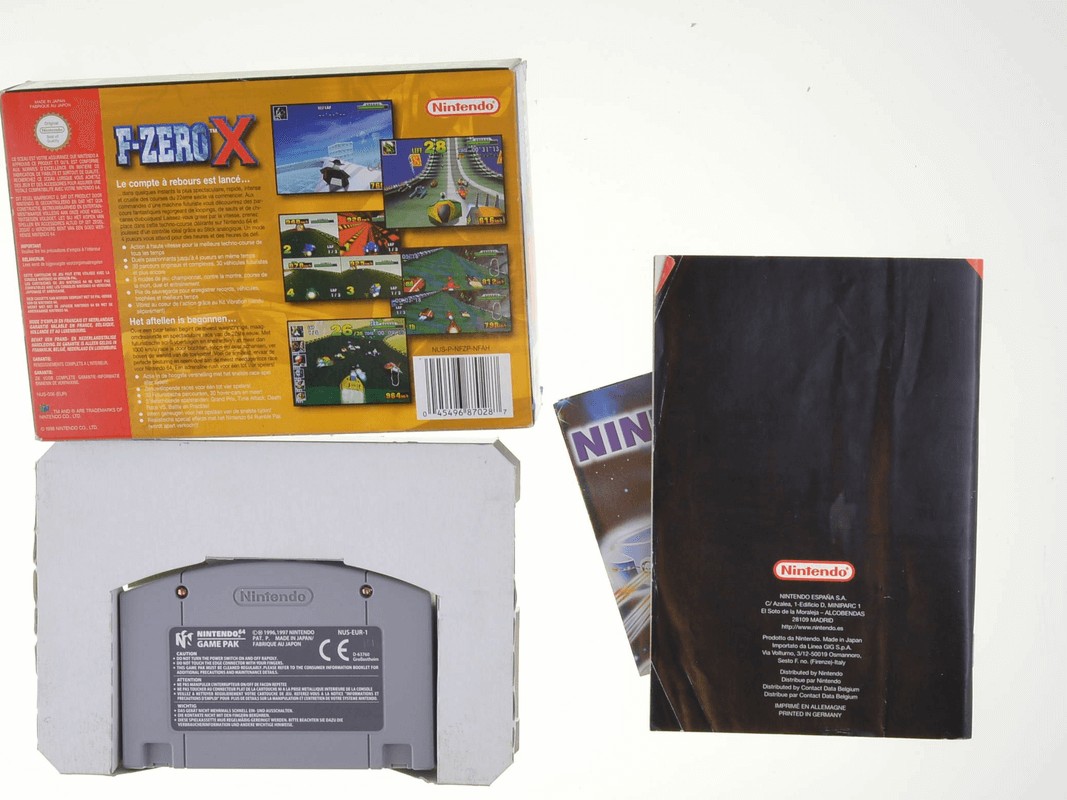 F-Zero X - Nintendo 64 Games [Complete] - 2