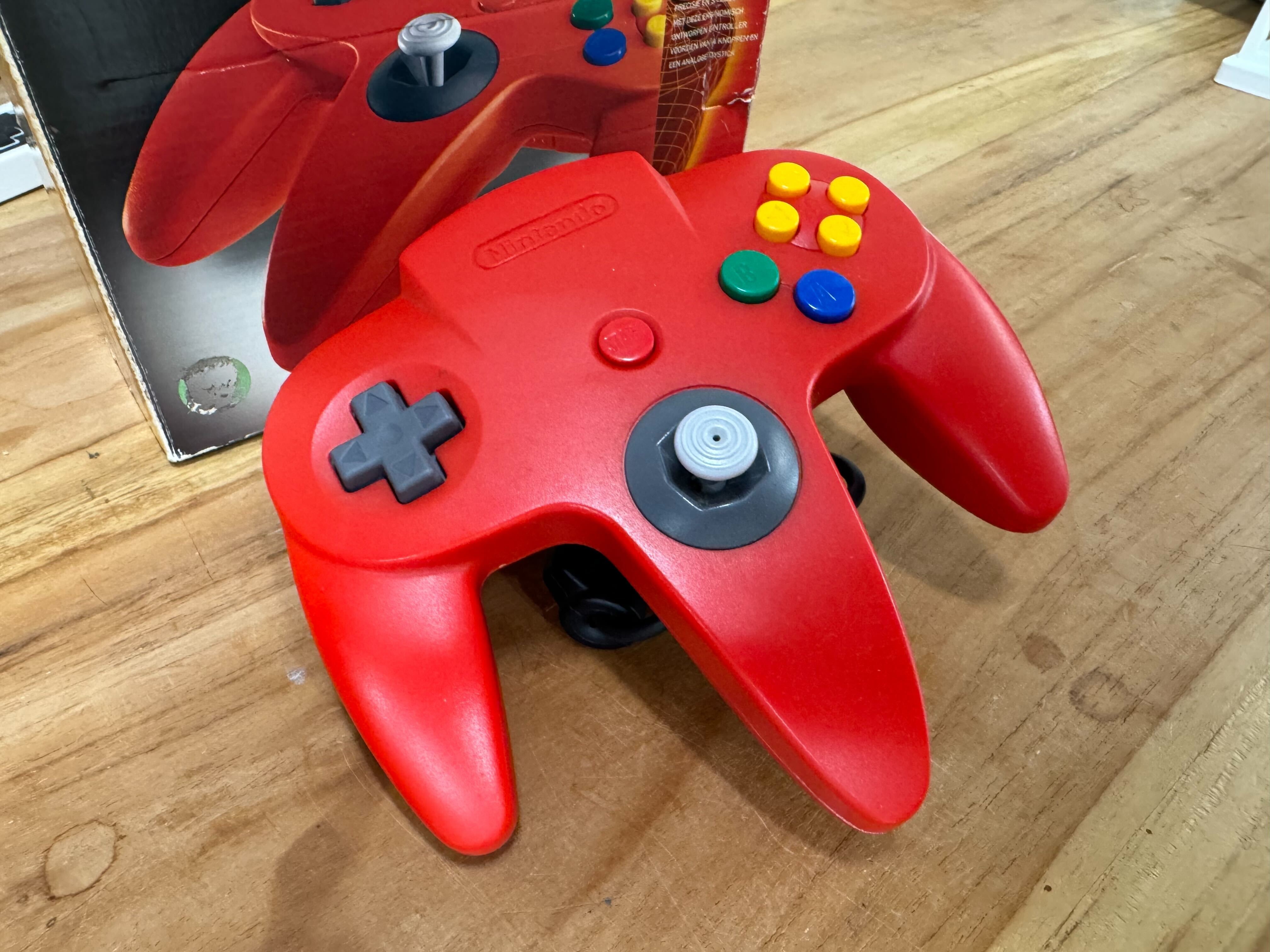 Originele Nintendo 64 Controller Red [Complete] - Nintendo 64 Hardware - 2
