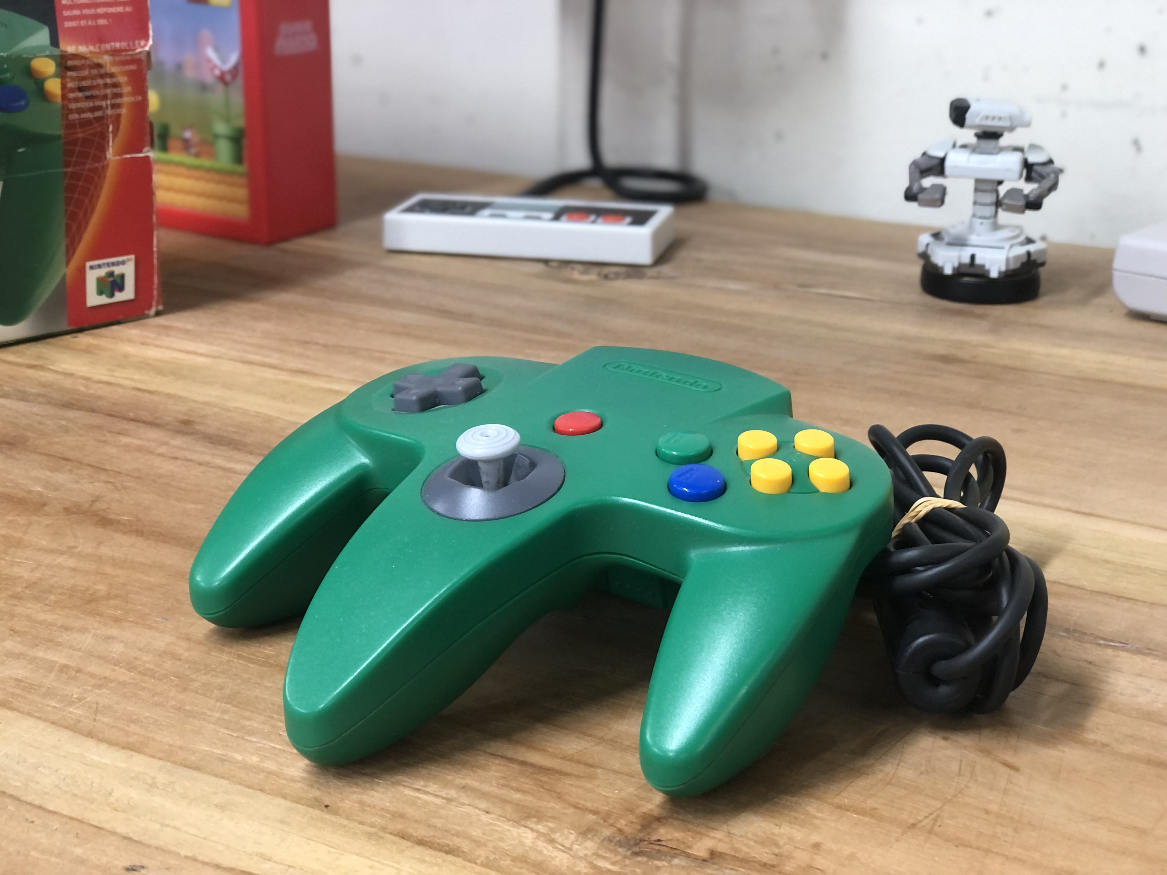 Originele Nintendo 64 Controller Green [Complete] - Nintendo 64 Hardware - 2
