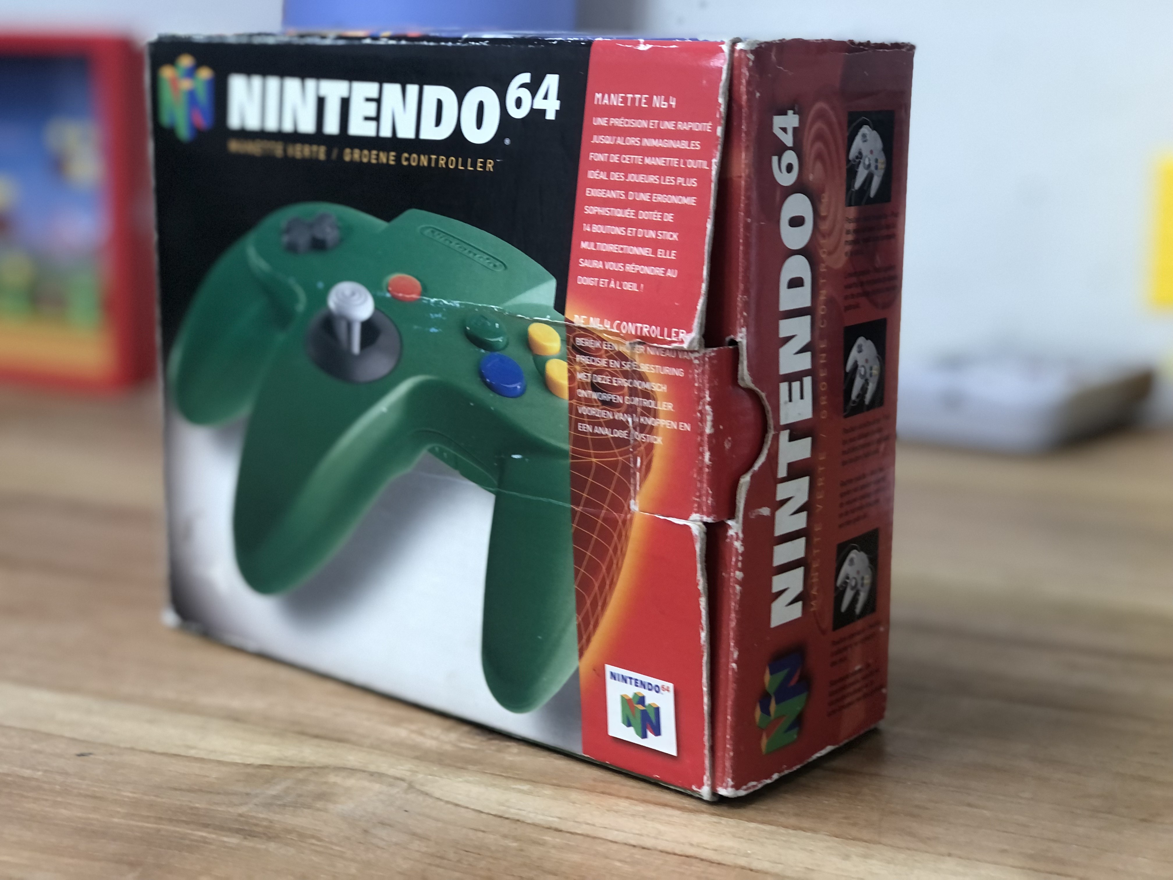 Originele Nintendo 64 Controller Green [Complete] - Nintendo 64 Hardware - 5