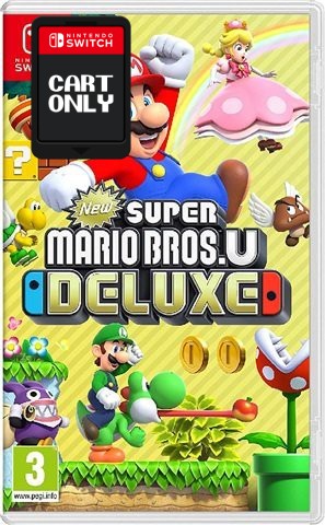 New Super Mario Bros. U Deluxe - Cart Only - Nintendo Switch Games