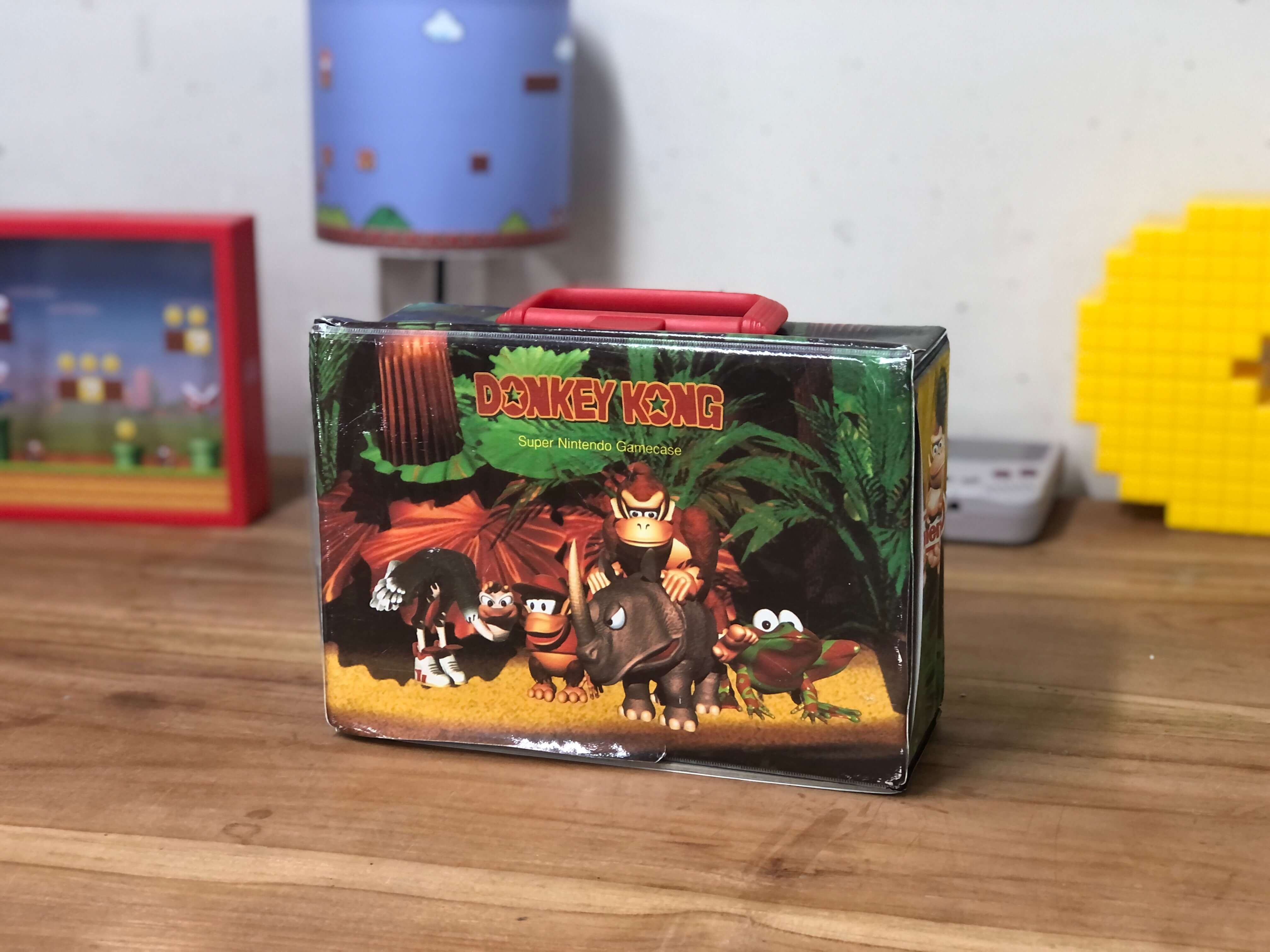 Originele Vintage Donkey Kong Country Koffer - Super Nintendo - Outlet - Outlet - 2