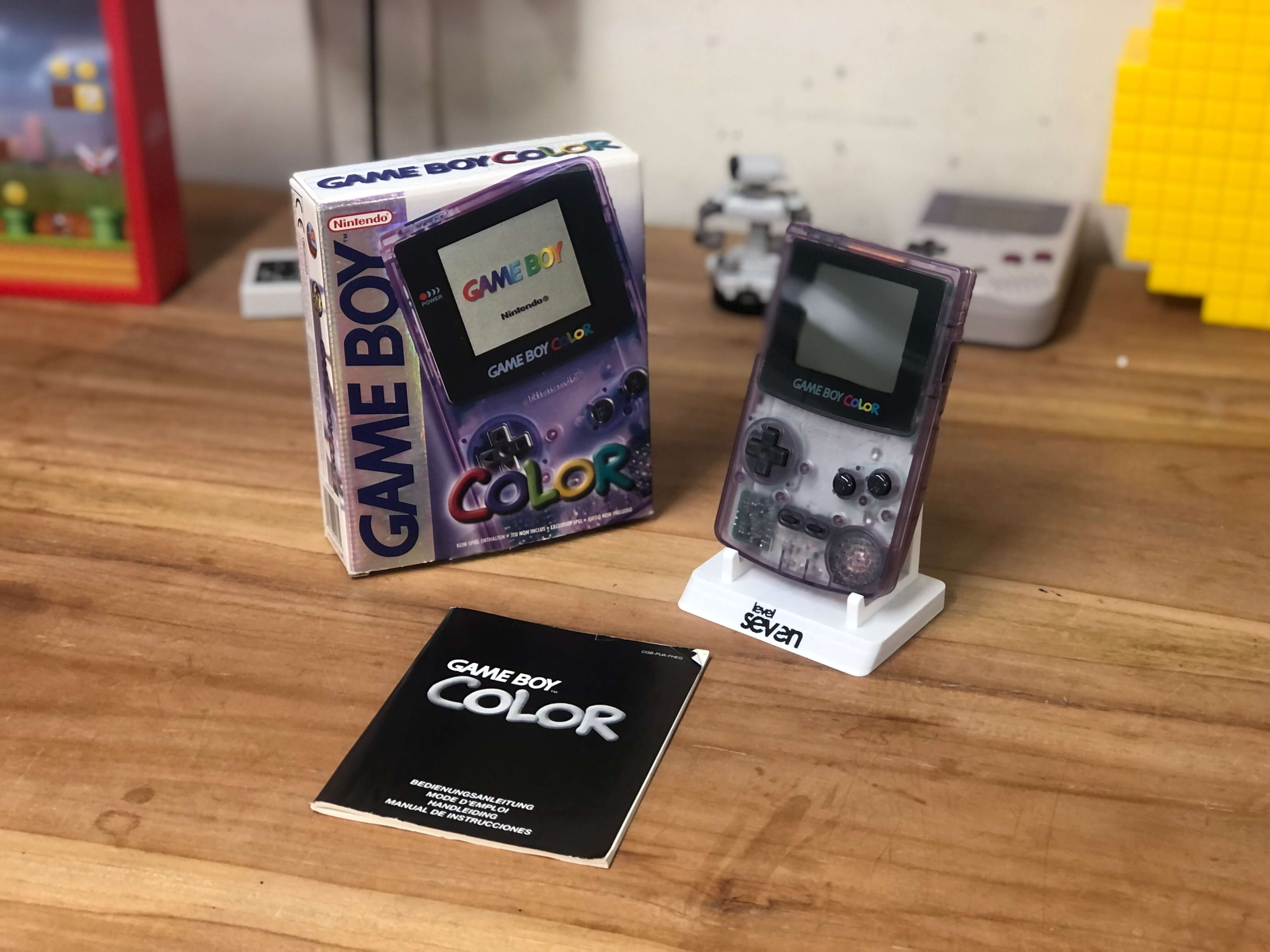Gameboy Color Transparent Purple [Complete] Kopen | Gameboy Color Hardware