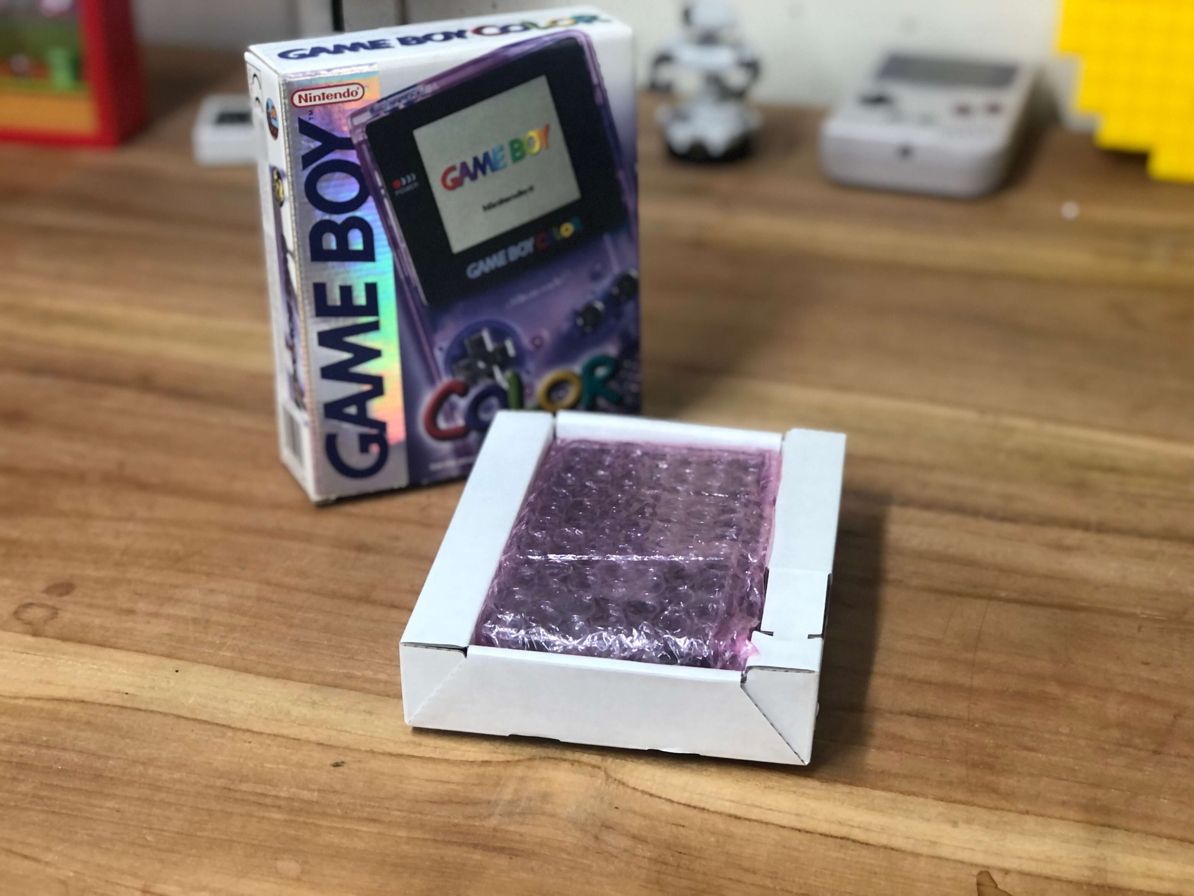 Gameboy Color Transparent Purple [Complete] - Gameboy Color Hardware - 4
