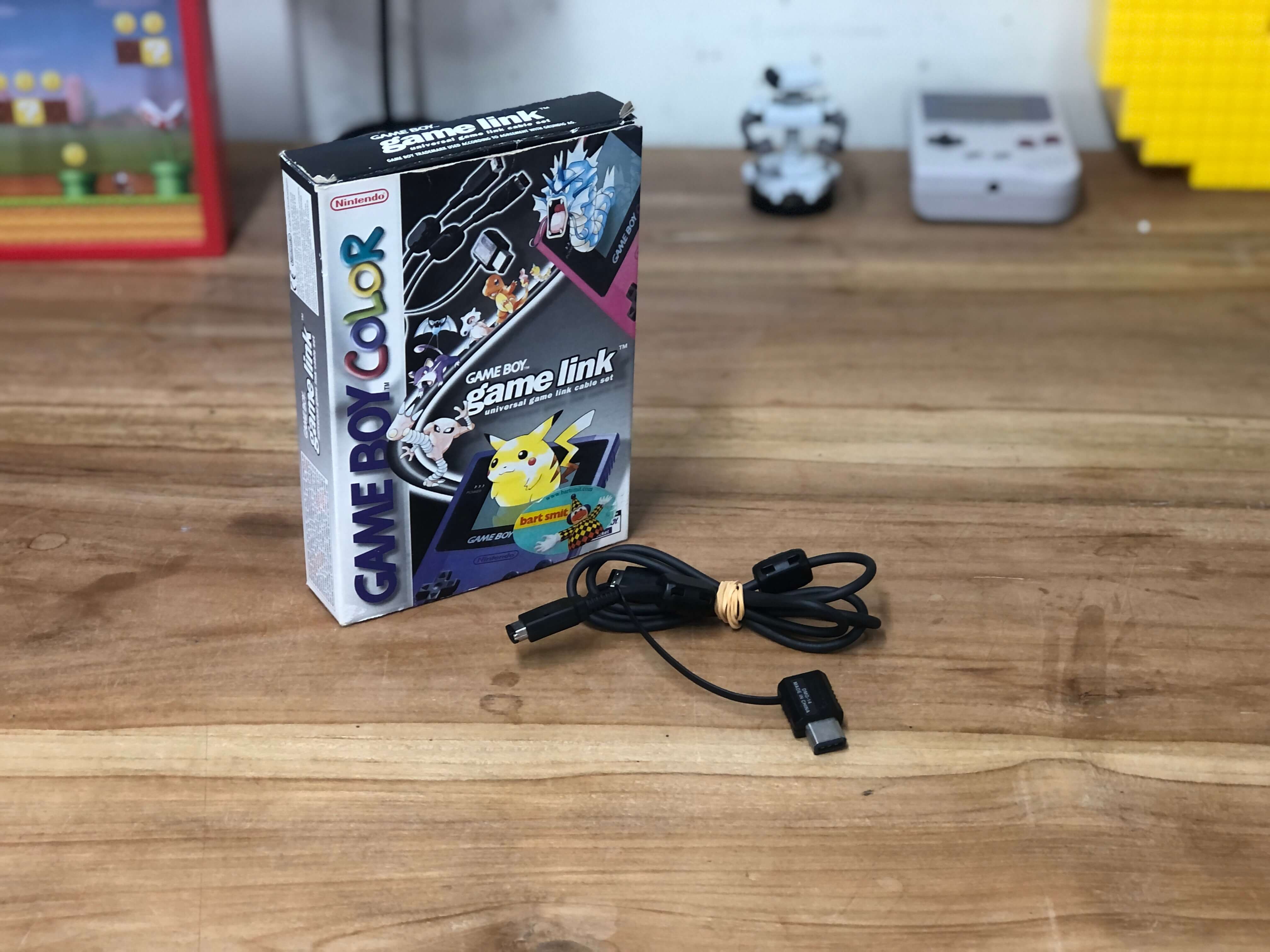 Originele Gameboy Color Link Cable (No Manual, No Inlay) [Complete] - Gameboy Color Hardware
