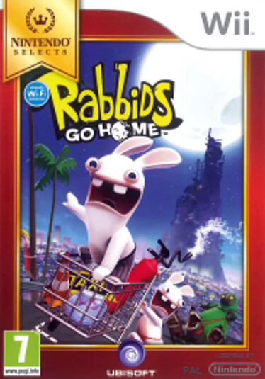 Rabbids Go Home (Nintendo Selects) - Wii Games