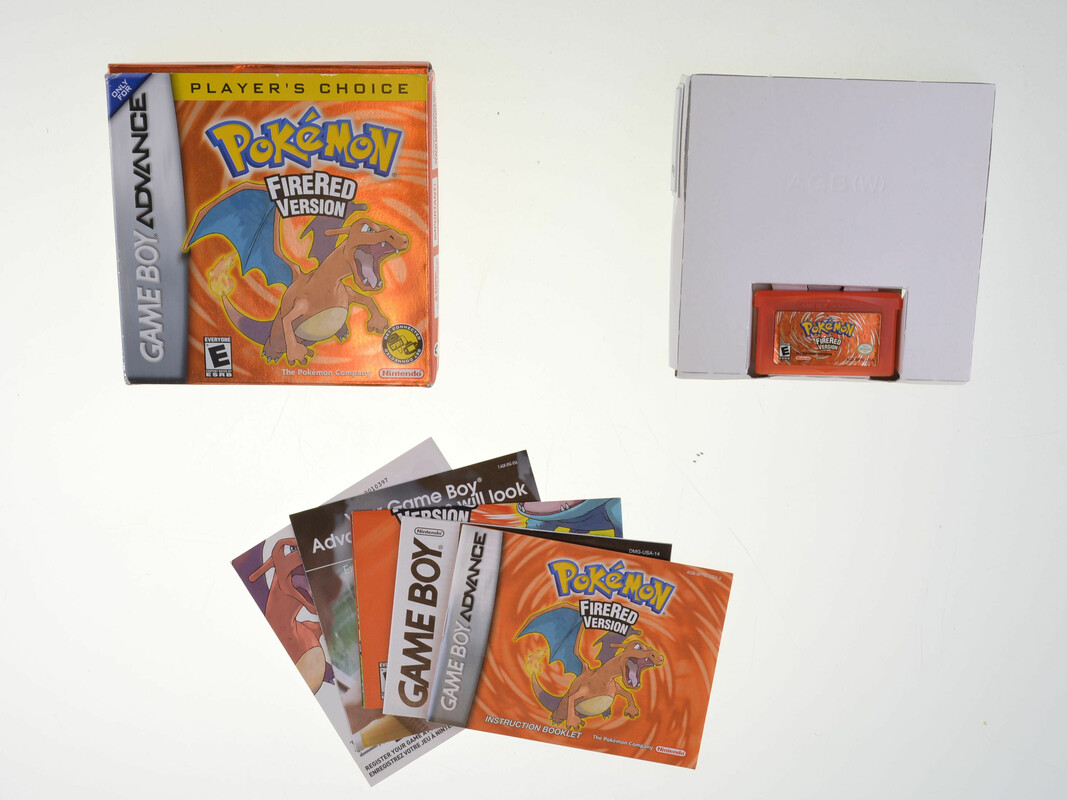 Pokemon Firered Version - Gameboy Advance Games [Complete]