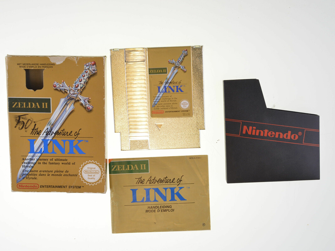 The Legend of Zelda II The Adventure of Link - Nintendo NES Games [Complete]