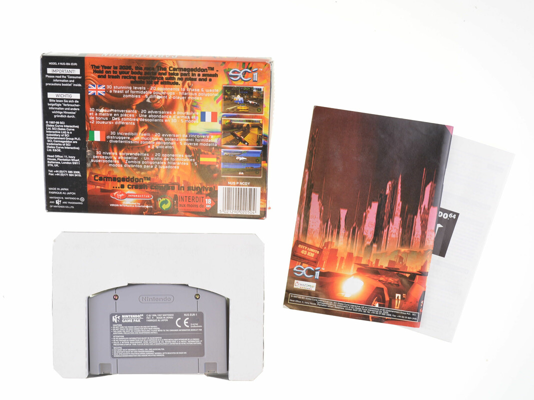 Carmageddon - Nintendo 64 Games [Complete] - 5