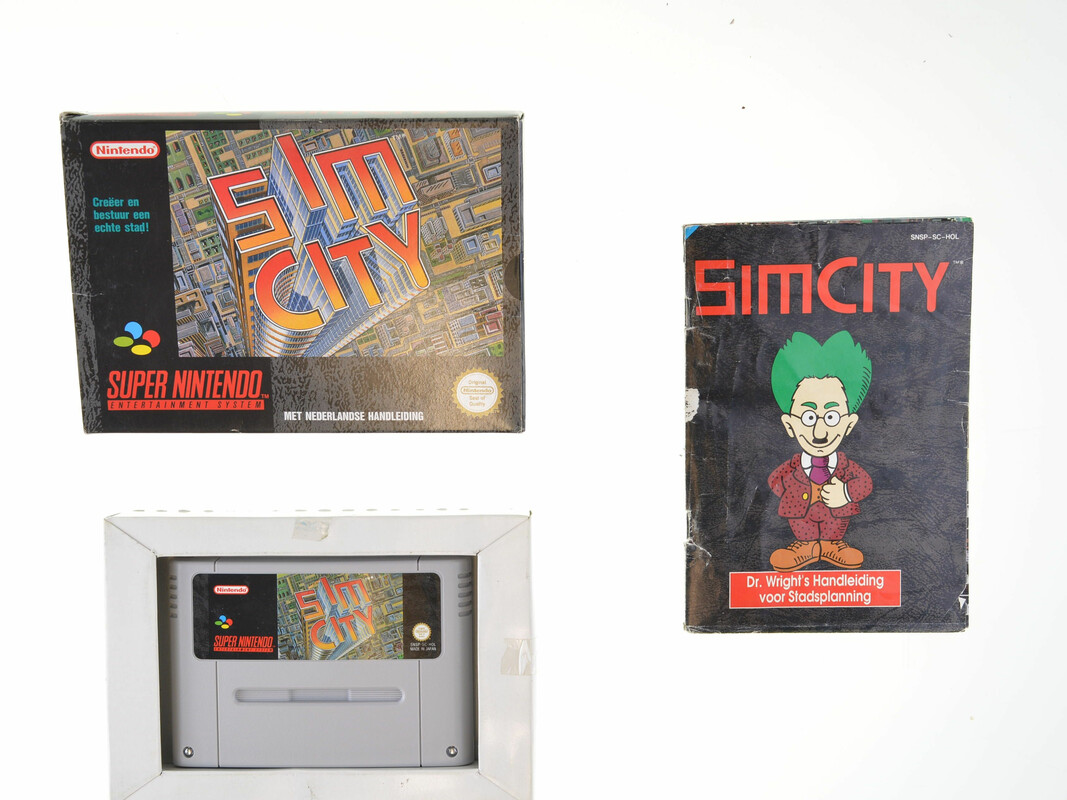 Sim City Kopen | Super Nintendo Games [Complete]