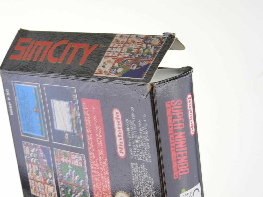 Sim City - Super Nintendo Games [Complete] - 3