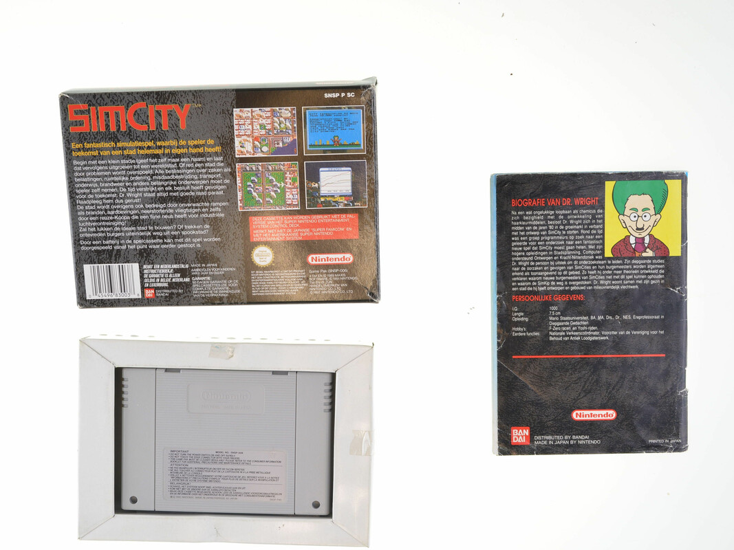 Sim City - Super Nintendo Games [Complete] - 5